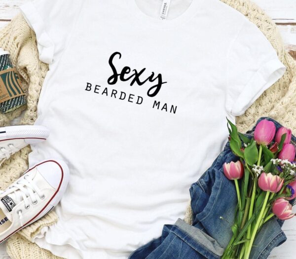Bearded Man & Taken Girl Humorous Matching Outfits - Ideal Couple Gift Set for Valentine's Day - Image 5