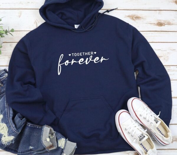 Couples' Matching Set - Together Forever - Ideal Valentine's Gift - Adorable Size-Flexible Outfits - Image 3