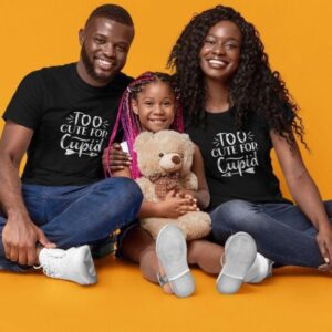 Cupid-Proof Too Cute Matching Outfits, Ideal Couples' Valentine Set, Perfect Gift for Significant Others