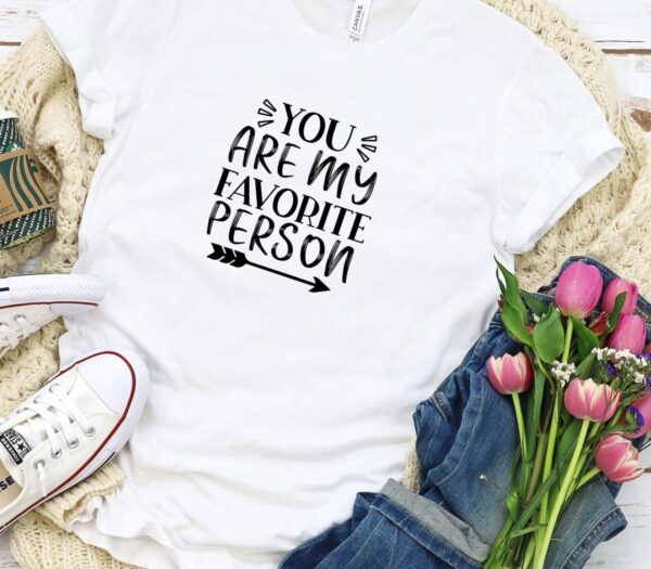 Favorite Person Matching Outfits Set for Couples - Ideal Valentine's Day Gift - Image 5