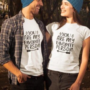 Favorite Person Matching Outfits Set for Couples - Ideal Valentine's Day Gift
