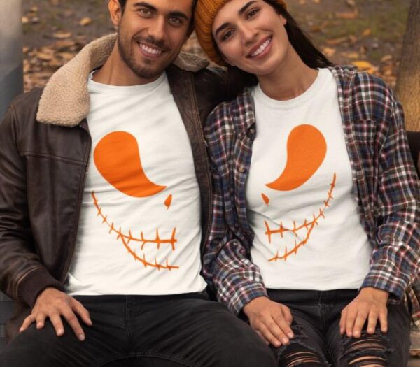 Halloween Humorous Couple's Matching Outfits Set - Ideal for Costume Parties