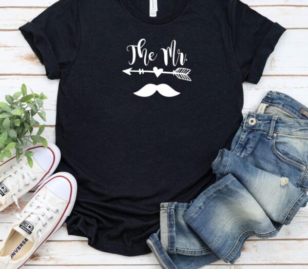 Just Married Matching Outfits: The Mr. and Mrs. Set, Perfect Gift for Newlyweds - Image 5
