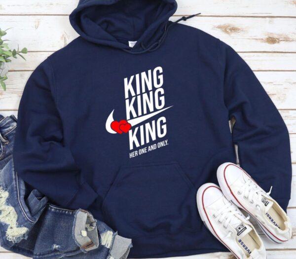 King and Queen Valentines Day Matching Set - Unique Couple's Gift Idea - Image 3