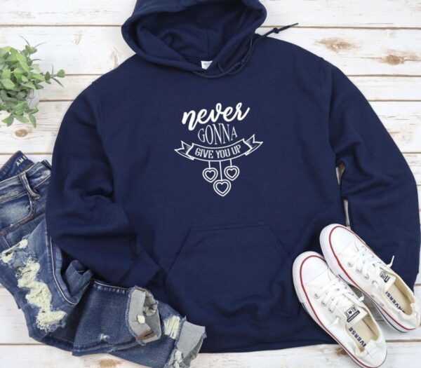 Never Gonna Give You Up & Let You Down Matching Set, Valentine Gift for Couples - Image 3
