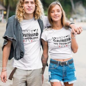 No Boyfriend/Girlfriend, No Problem - Humorous Valentine's Matching Outfits Set