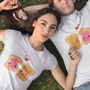 Peanut Butter and Jelly Sandwich Matching Set - Foodie Lovers Gift for Valentine, Best Duo Delight Outfits