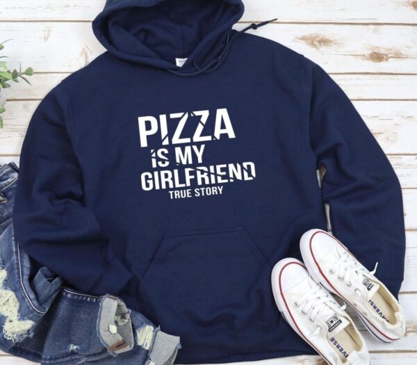 Pizza Lover Boyfriend & Girlfriend Matching Outfits Set - Valentine's Day Gift for Foodie Couples - Image 3