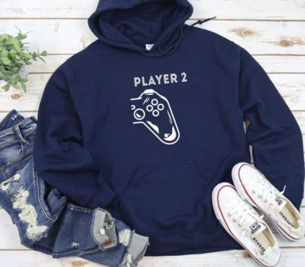 Player 1 & Player 2 Matching Outfits - Perfect Gift for Gaming Couples & Geek Lovers - Image 3
