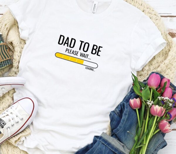 Pregnancy Announcement Matching Set: Baby Loading, Dad To Be Outfits, Baby Shower Attire, Expecting Apparel - Image 5
