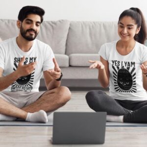 She's My Sweet Potato & Yes I Yam Funny Matching Set - Cute Couple Gift Idea