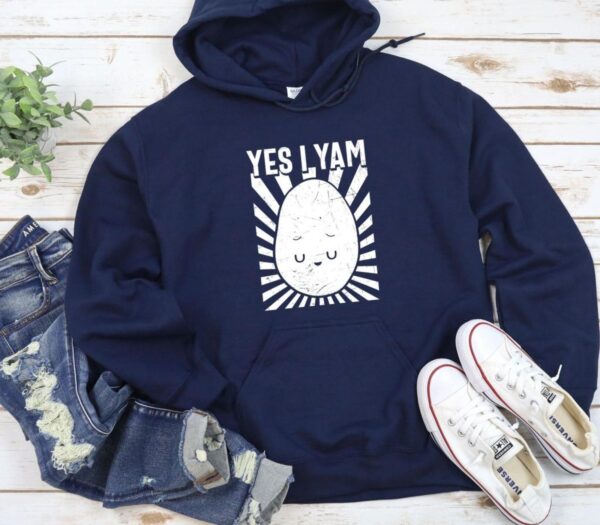 She's My Sweet Potato & Yes I Yam Funny Matching Set - Cute Couple Gift Idea - Image 3