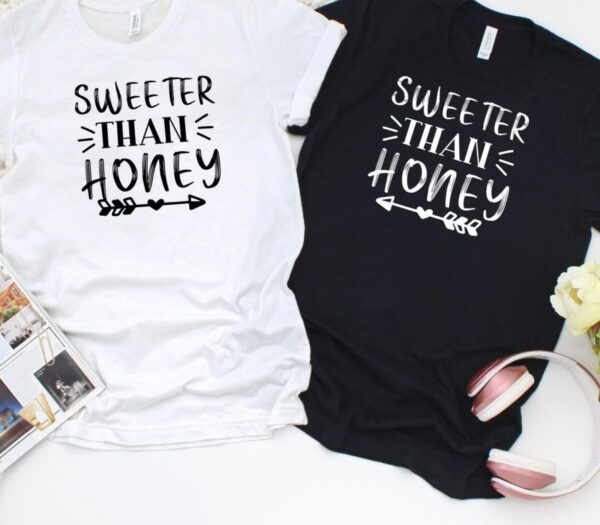 Sweeter Than Honey Matching Outfits for Lovers - Valentine's Gift for Couples - Image 4