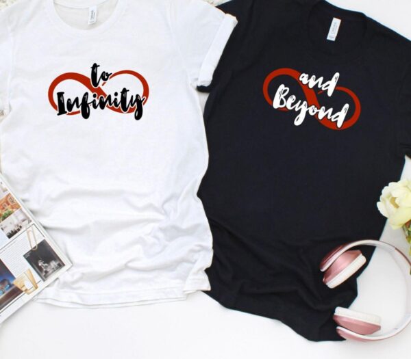 To Infinity and Beyond Couple's Matching Set - Valentine's Gift, Adorable Outfit for Lovers - Image 4