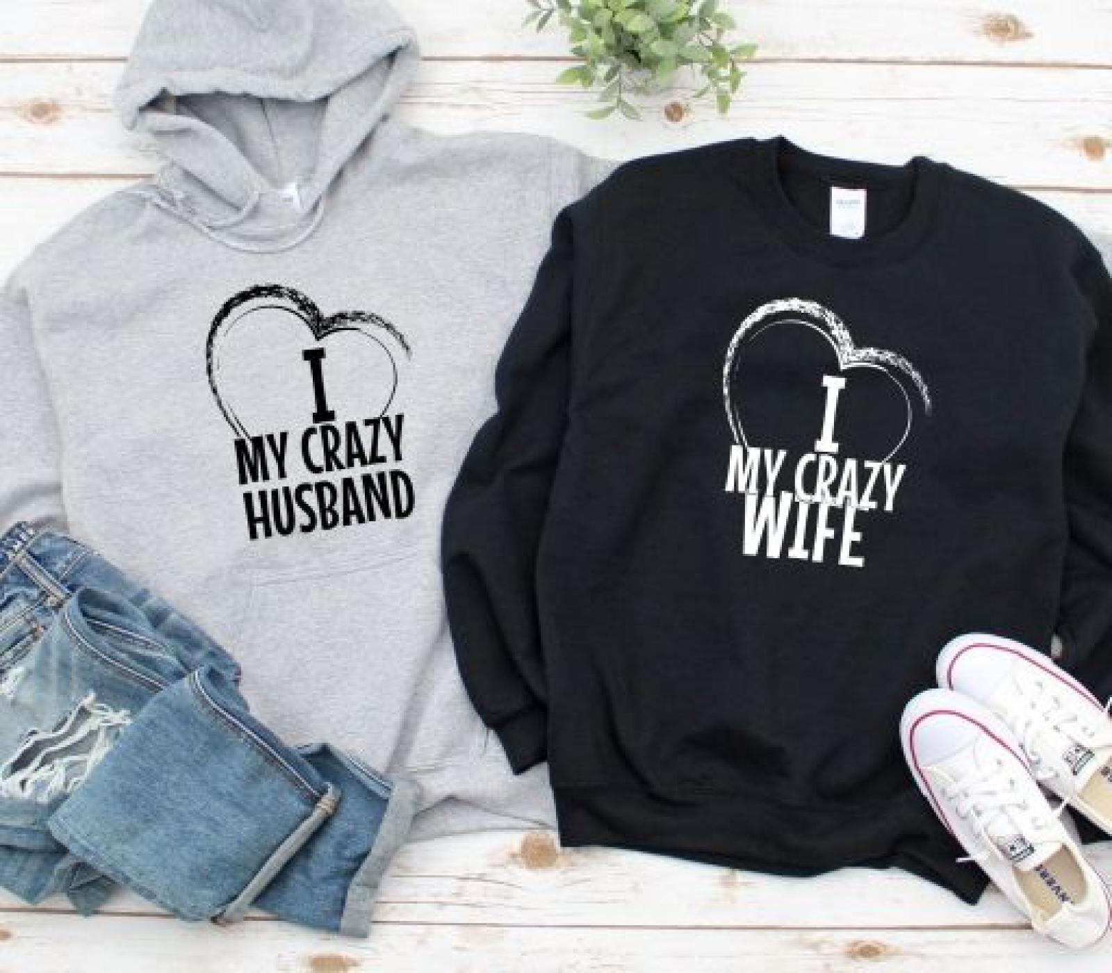 Valentine Surprise - Crazy Wife/Husband Love, Hilarious Matching Outfits, Size for Men, Ideal Gift for Wife, Mother's/Father's Day Special - Image 2