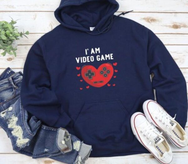 Valentine Video Game Lovers Matching Set - Couples Gaming Geek Gift Outfits - Image 3