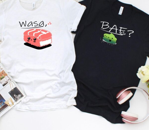 Wasa Bae - Hilarious Matching Set for Couples, Boyfriend and Girlfriend Fun Outfits - Image 4