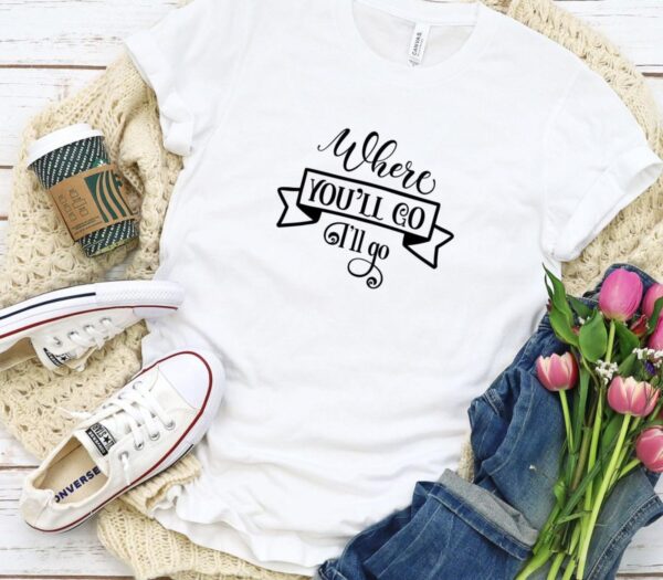 Where You Go, I'll Go Matching Outfits Set - Perfect Gift for Lovebirds on Valentine's Day - Image 5