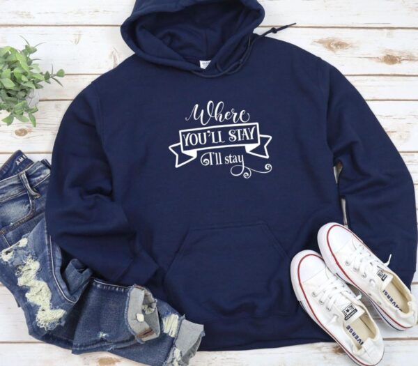 Where You Go, I'll Go Matching Outfits Set - Perfect Gift for Lovebirds on Valentine's Day - Image 3