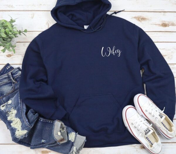 Wifey & Hubby Matching Set: Perfect for Honeymoon, Just Married, Engagement, Wedding, Bridal Gift - Image 3