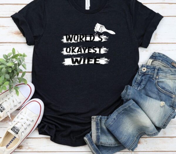 World's Okayest Spouse Matching Outfits Set - Ideal Anniversary or Wedding Gift - Image 5