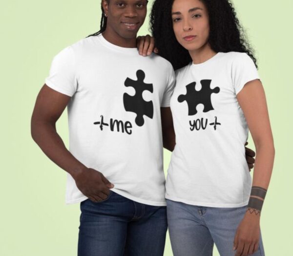 You + Me Delightful Matching Outfits: Perfect Valentine's Gift for Lovebirds, Adorable Couple's Set
