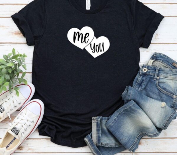You and Me Together Cute Matching Outfits Set - Ideal Valentine's Gift for Couples - Image 5