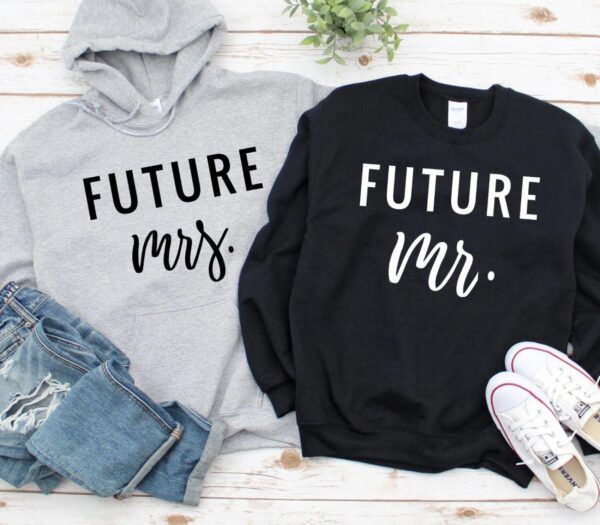 Adorable Couples' Matching Outfits: Future Mr./Mrs. Ensemble, Ideal Valentine's Present - Image 2