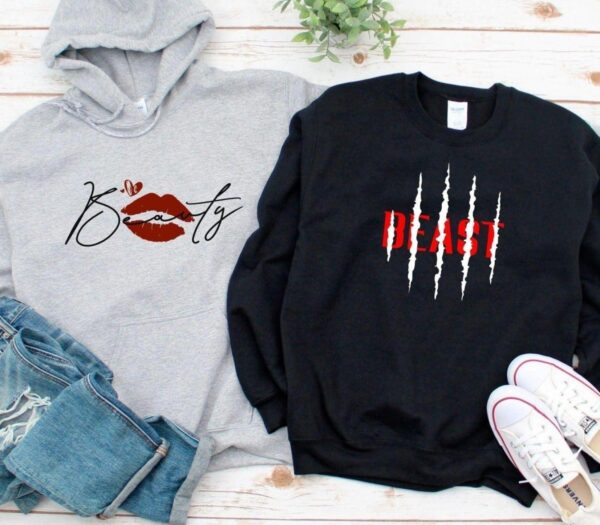 Beauty and Beast Matching Set - His & Hers Couple Outfits - Image 2