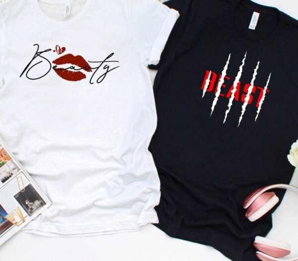 Beauty and Beast Matching Set - His & Hers Couple Outfits - Image 3