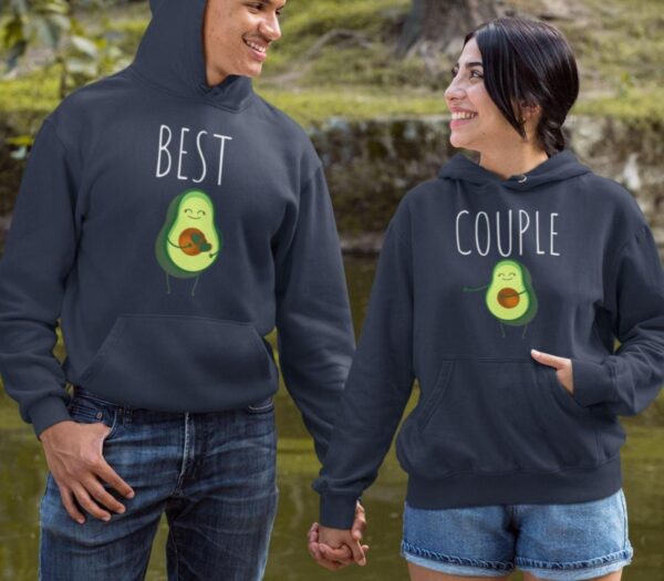 Best Couple Matching Set - Avocado Couple Apparel for Couples