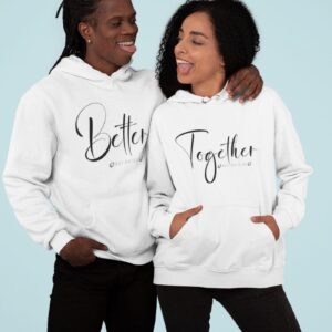 Better Together Custom Matching Outfits for Couples - Ideal Anniversary Surprises & Wedding Attires