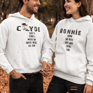 Bonnie & Clyde Ride or Die-Inspired Matching Outfit Set