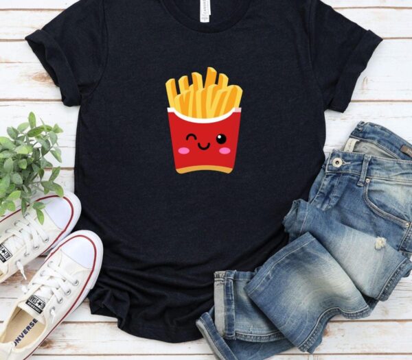 Burger & Fries Matching Outfits - Ideal Gift for Foodie Couples - Image 4