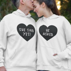 Engagement Celebration! He Asked, She Said Yes! Matching Outfits Set