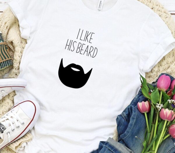Funny Couples' Matching Outfits: "I Like Her Butt" & "I Like His Beard" Set! - Image 5