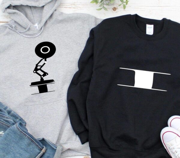 Funny Pixar Inspired Naughty Couple Matching Set: Matching Apparel for Couples - Image 2