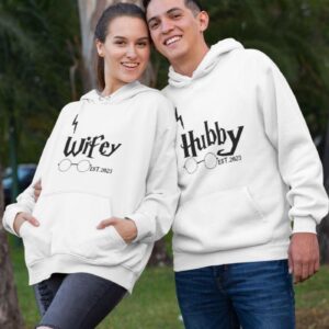 Harry Potter Inspired Custom Matching Set - Mr & Mrs Outfits for Honeymoon, Anniversaries & Special Events