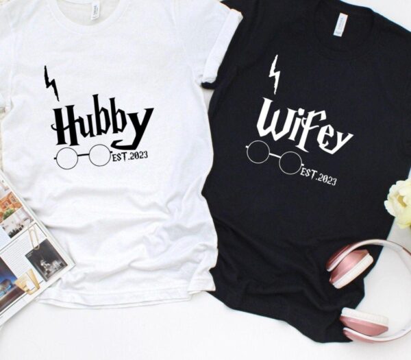 Harry Potter Inspired Custom Matching Set - Mr & Mrs Outfits for Honeymoon, Anniversaries & Special Events - Image 4