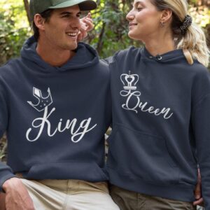 King & Queen His & Hers Matching Set: Couple Outfits
