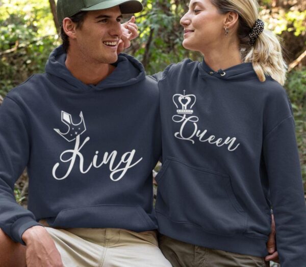 King & Queen His & Hers Matching Set: Couple Outfits