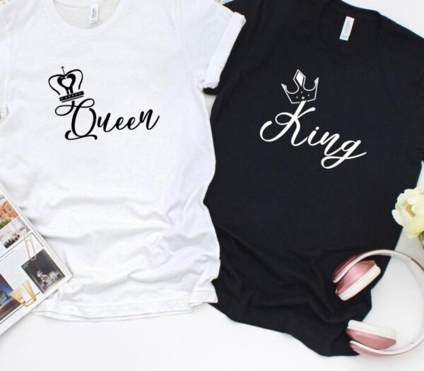 King & Queen His & Hers Matching Set: Couple Outfits - Image 3