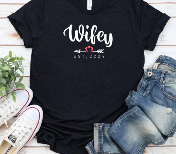 Hubby Wifey Customized Est Date Cozy Matching Outfits - Perfect for Couples - Image 7