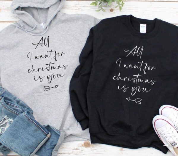 Matching Set: All I Want For Christmas Is You Xmas Gift Outfits - Image 2