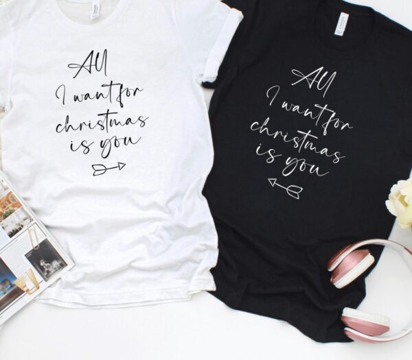 Matching Set: All I Want For Christmas Is You Xmas Gift Outfits - Image 4