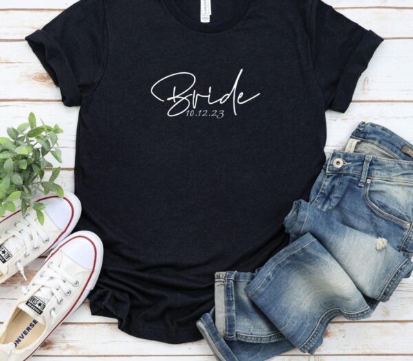 Personalized Bride & Groom Custom Matching Set: Add Your Memorable Date! - Image 5