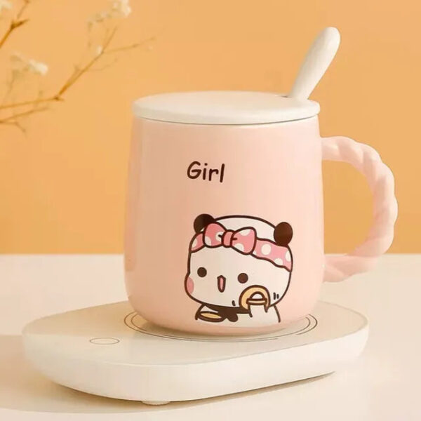Boy Girl Couple Mug - Love Illustrated: Matching Mugs - Image 2