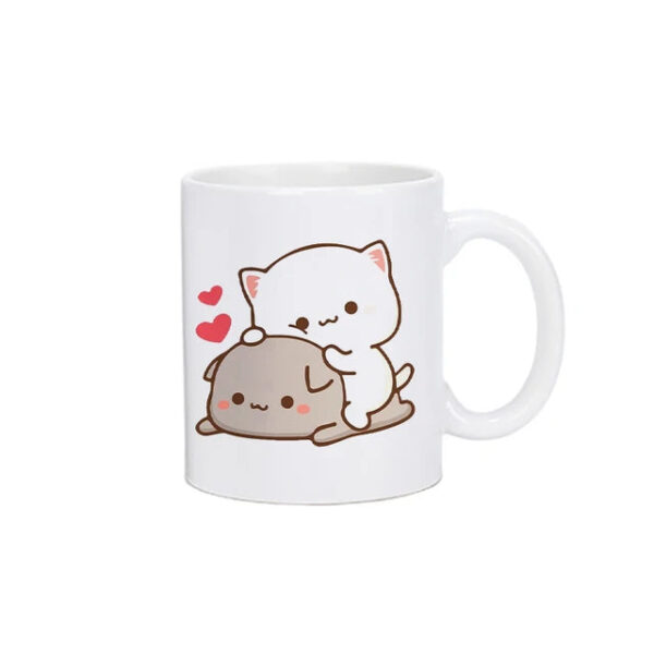 Cute Coffee Mugs for Couples - Together in Love: Matching Mugs - Image 2
