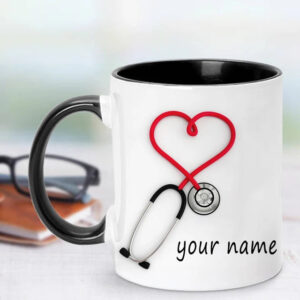 Doctor Mugs for Couples - Love & Medicine: Doctor Couple Mugs