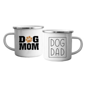 Dog Mum and Dad Mugs - Start the Day with Your Pup: Dog Parent Mugs